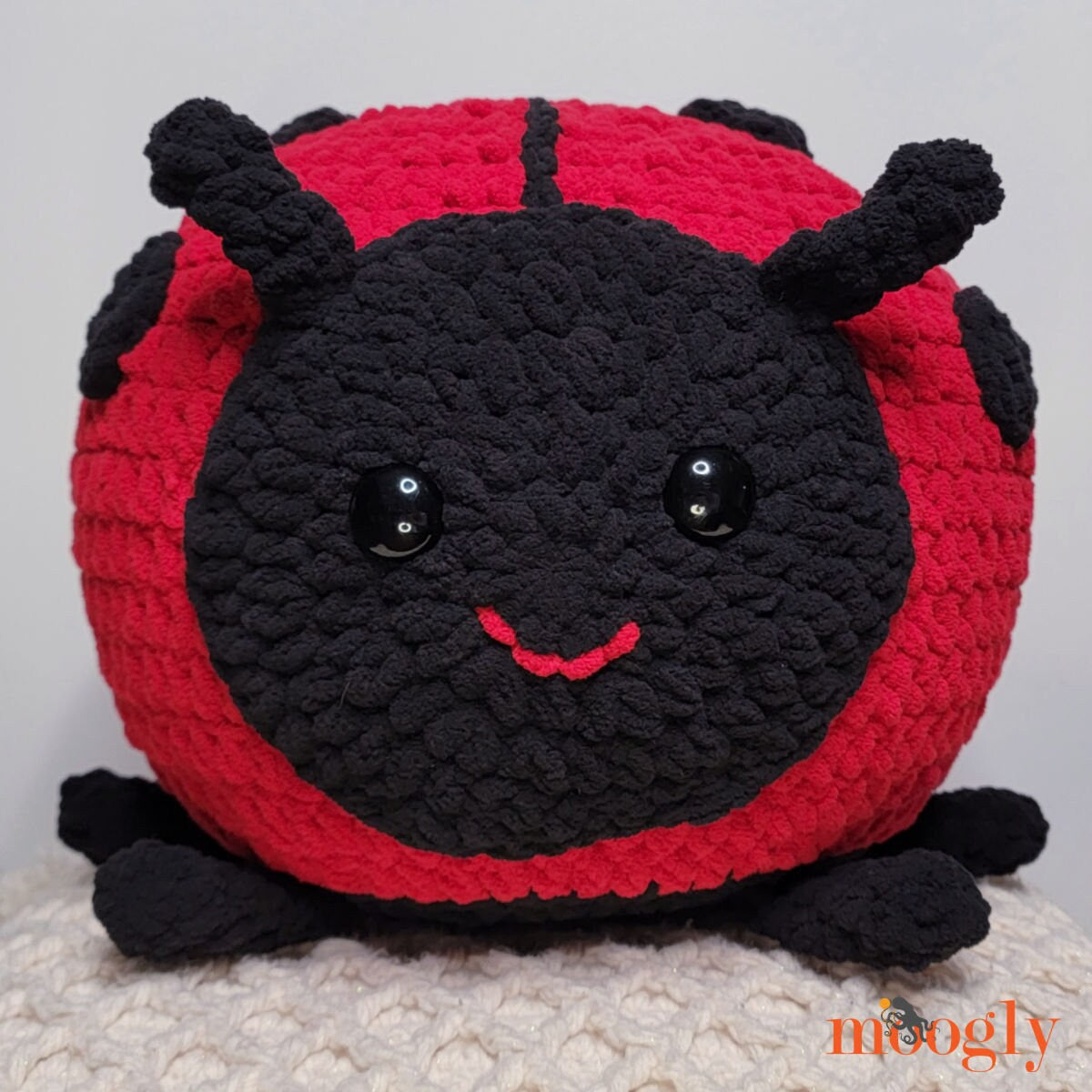 Ladybug Squish - Crochet Ladybug Stuffie PDF Pattern