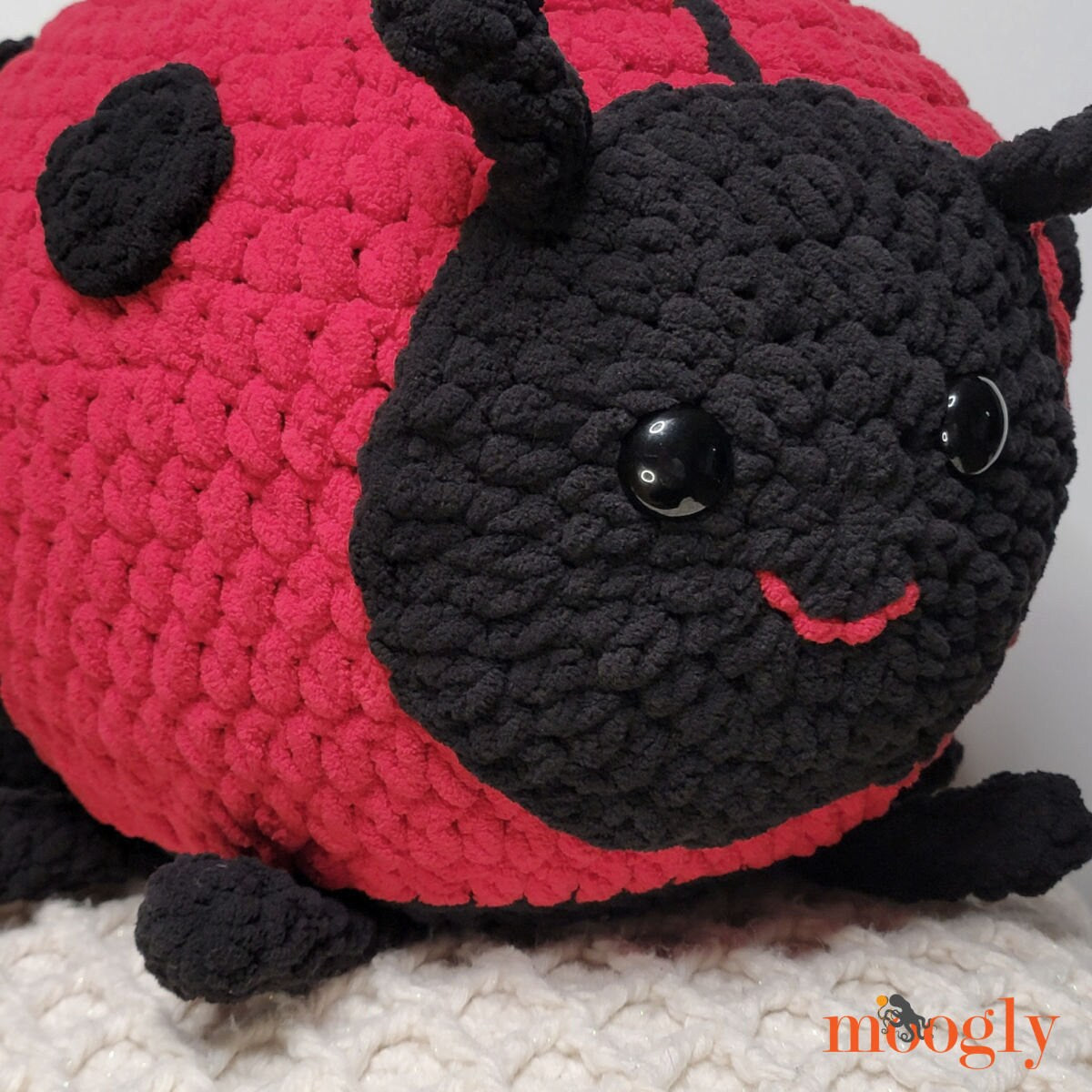 Ladybug Squish - Crochet Ladybug Stuffie PDF Pattern