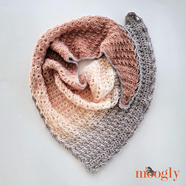 Odds Are Shawl Pattern - Easy Bulky Yarn Crochet Wrap- PDF Pattern Only