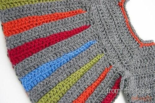 Eloise Baby Sweater Crochet Pattern PDF