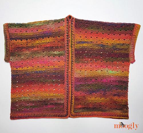 Oversized Crochet Cardigan Pattern PDF - Work From Home - Perfect for Beginners