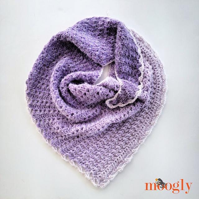 Odds Are Shawl Pattern - Easy Bulky Yarn Crochet Wrap- PDF Pattern Only