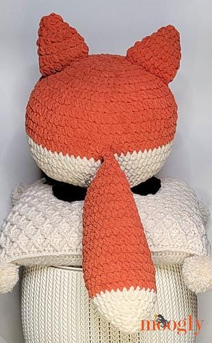 Fox Squish Easy Pattern PDF - Crochet Amigurumi Softie Stuffie Pattern