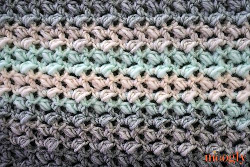 Dream Puffs Blanket Crochet Pattern PDF - Bulky Yarn Throw Pattern