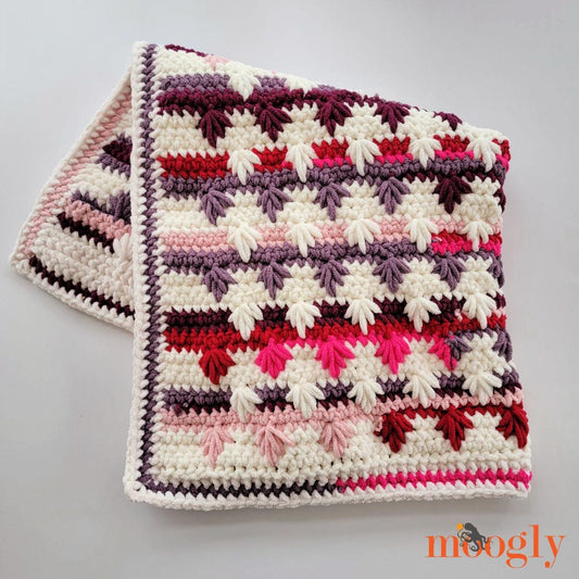Spike Cluster Stitch Afghan Pattern PDF - Crochet Blanket Pattern