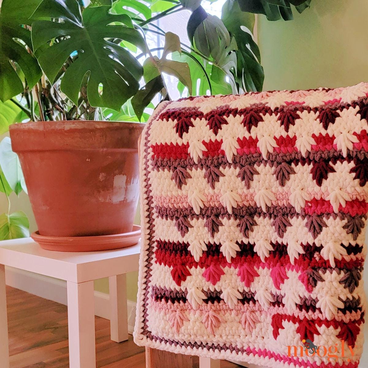 Spike Cluster Stitch Afghan Pattern PDF - Crochet Blanket Pattern