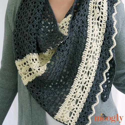 Easy Quicksilver Shawlette Pattern PDF