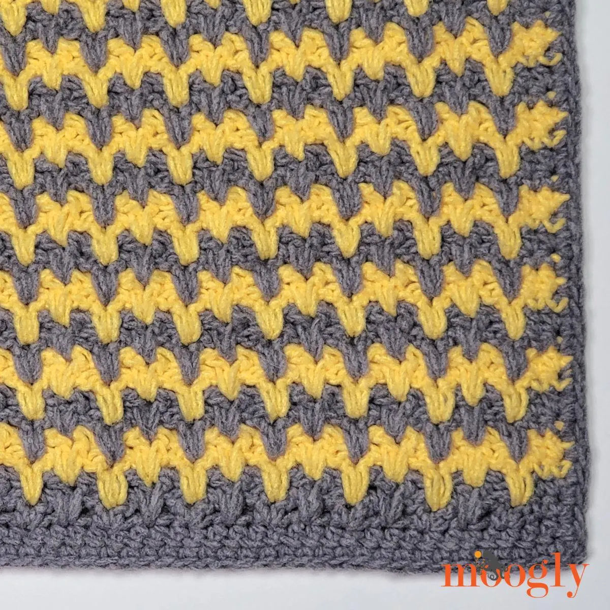 Butter Ripple Crochet Afghan Pattern