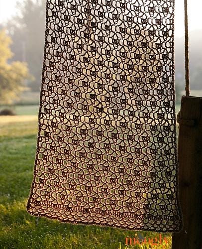 Lace Alpaca Wrap Pattern PDF