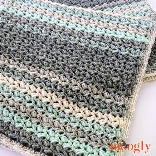 Dream Puffs Blanket Crochet Pattern PDF - Bulky Yarn Throw Pattern