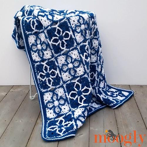 Aran Yarn Throw Pattern: There You Go Throw - Intermediate - Crochet Pattern PDF