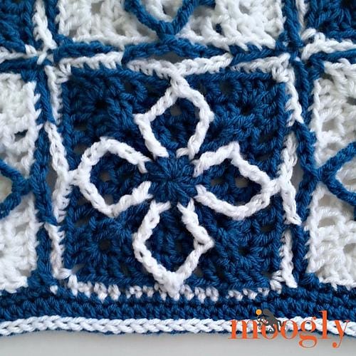 Aran Yarn Throw Pattern: There You Go Throw - Intermediate - Crochet Pattern PDF