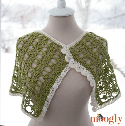 Lucky Day Cowl Pattern - Crochet DK Yarn Intermediate Lace Buttonholes PDF