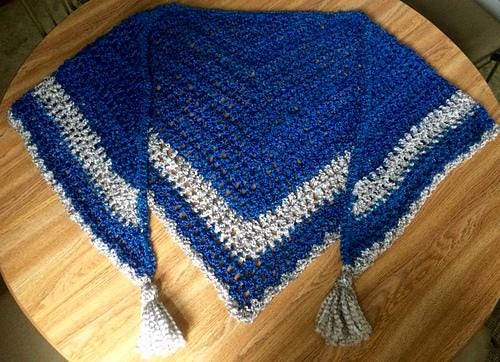 Big Sky Shawl Pattern - Bulky Yarn - Beginner - Seamless - PDF Crochet Pattern Only